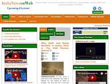 Tablet Screenshot of indianewsonweb.com